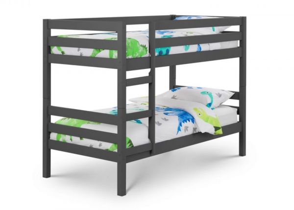 Camden Bunk Bed in Anthracite by Julian Bowen
