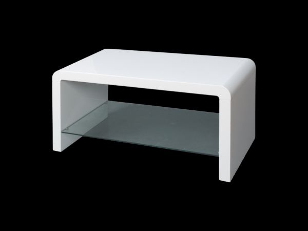 Clarus White Coffee Table by Annaghmore 