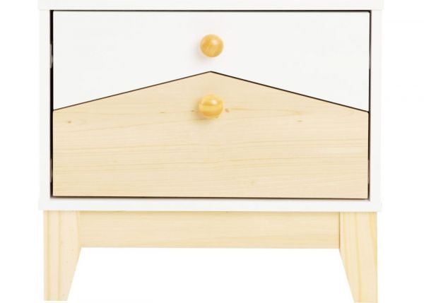Cody 2-Drawer Bedside by Wholesale Beds & Furniture Front