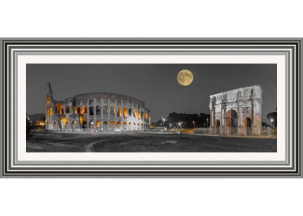Colosseum at Night Framed Picture by Artsource