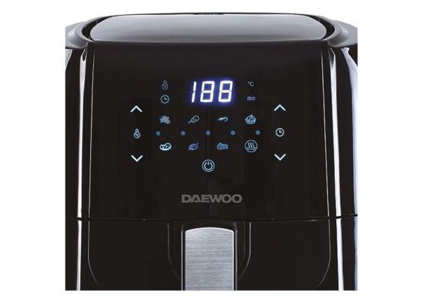 Daewoo 5.5L Digital Air Fryer Close