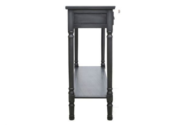 Delta Large Grey Console Table