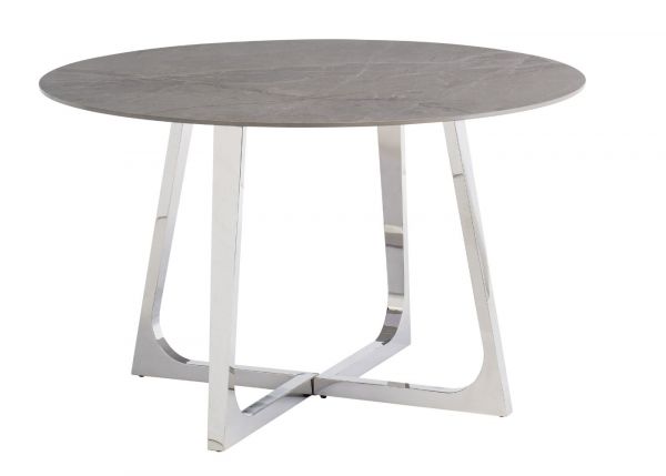 Delia 1.35m Round Dining Table Only