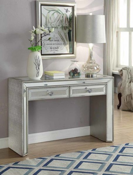 Sofia Mirrored Console Table by Derrys