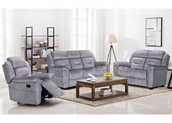 Dudley Grey 1-Seater Recliner Chair by Vida Living