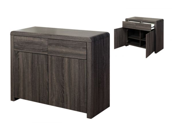 Encore Charcoal 2-Door Sideboard by Annaghmore