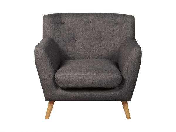 Eton Grey Fabric Chair by Annaghmore Agencies