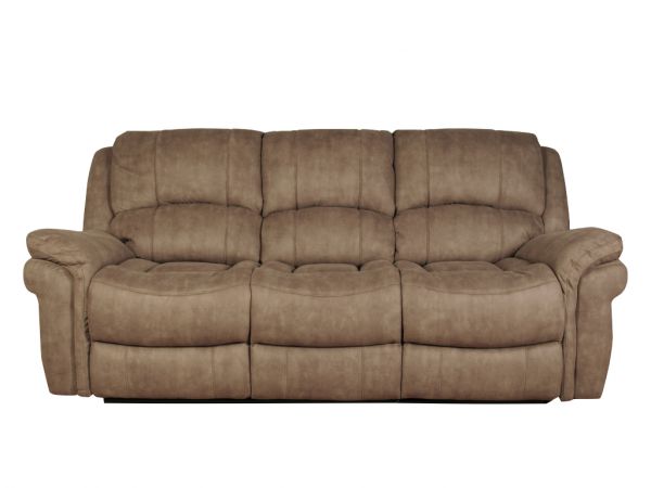 Farnham Taupe Leather Air Sofa Range by Annaghmore