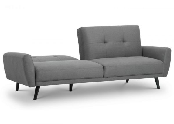 Monza Grey Sofabed by Julian Bowen
