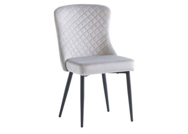 Hanover Dining Chair in Silver Angle