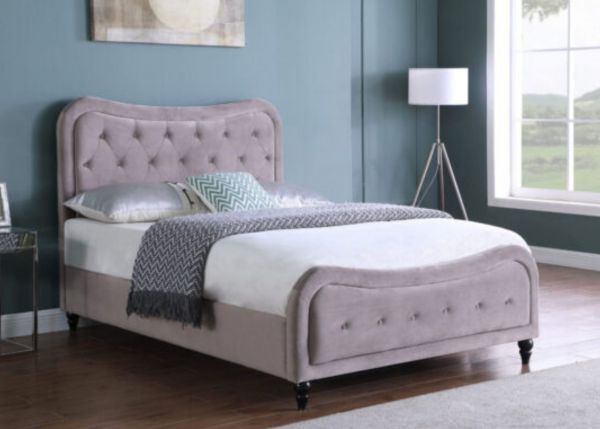 Helena Bedframe in Taupe by MPD - 5ft (King)