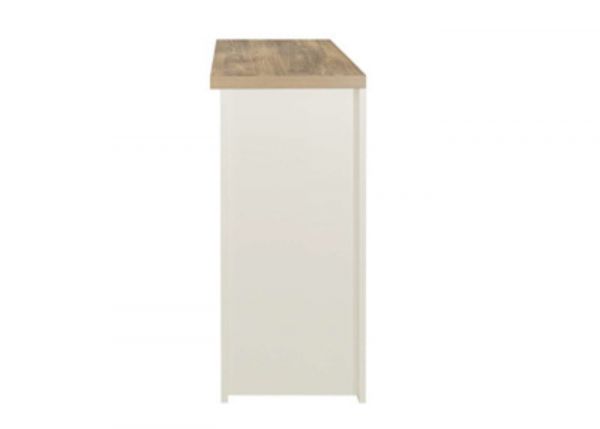 Highgate Cream and Oak 2-Drawer Console Table by Birlea Side