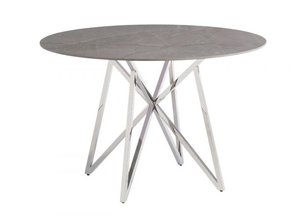 Jenne Grey 1.2m Round Dining Table Only