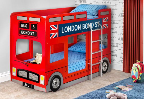 London Bus Bunk Bed by Julian Bowen
