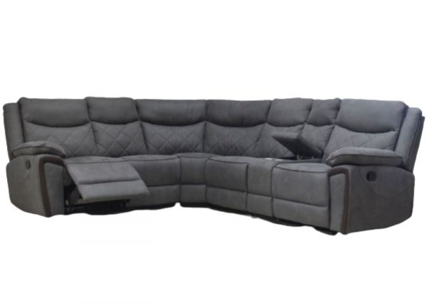 Lynx RHF Corner Sofa by SofaHouse - Dark Grey