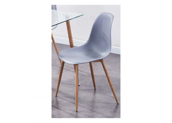 Milana Dining Chair in Grey by Annaghmore