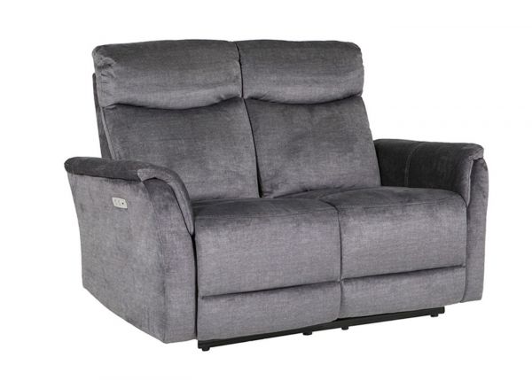 Mortimer Graphite Electric Reclining 2 Seater