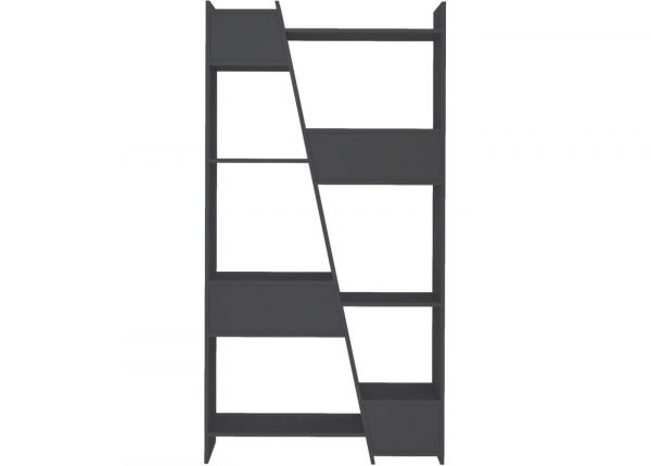 Naples Grey Tall Bookcase by Wholesale Beds Back