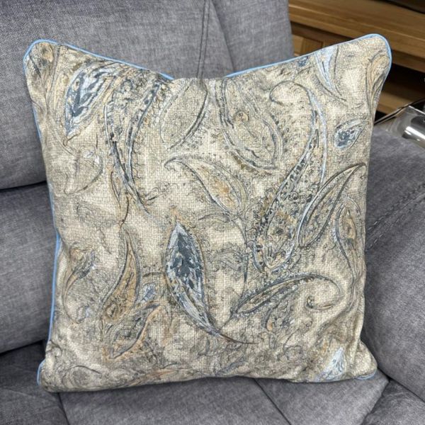Paisley Patterned Cushion Sofa