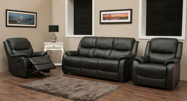 Parker Leather Sofa Range by SofaHouse