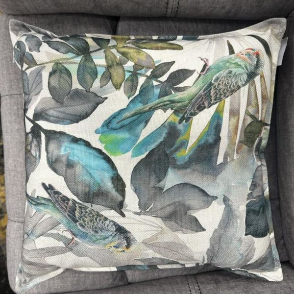 Bird Patterned Cushion