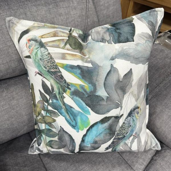 Bird Patterned Cushion Sofa