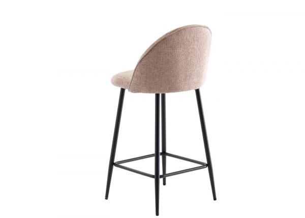 Ranzo Counter Stool in Pink Back