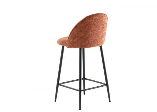 Ranzo Counter Stool in Rust Back
