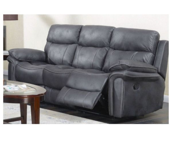 Richmond Charcoal Grey 3 Seater Fully Reclining Sofa by Annaghmore Agencies