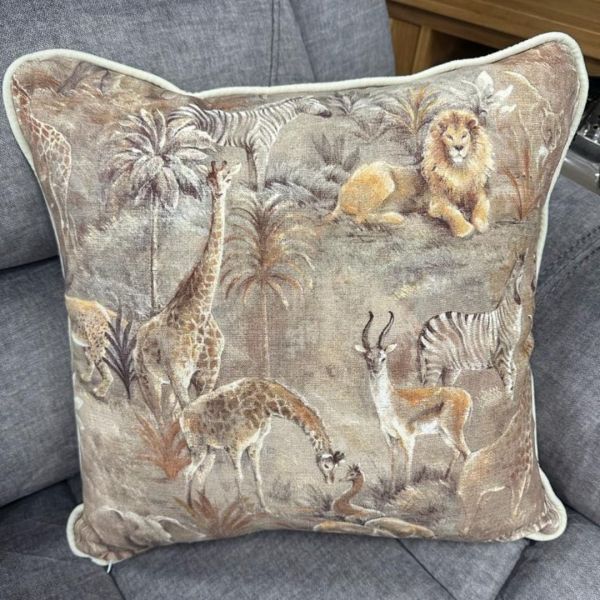 Animal Patterned Cushion Sofa