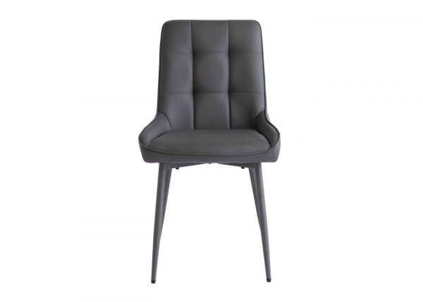 Serino Dining Chair in Grey PU