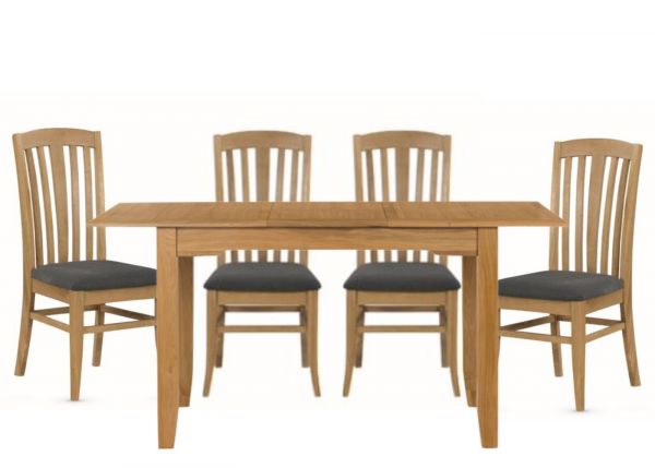 Kilkenny Oak 120cm Extension Dining Range by Annaghmore
