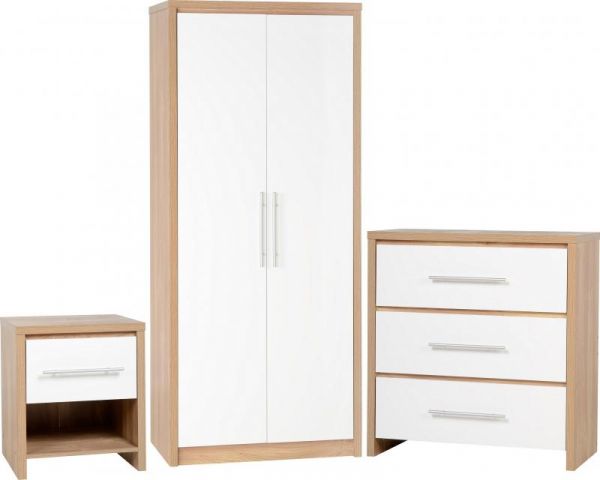 Seville White Bedroom Set by Wholesale Beds & Furniture