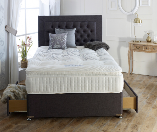 Sicily Mattress Range by Dura Beds on Bed
