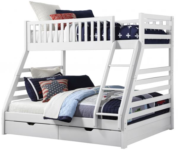 States White Triple Sleeper Bed by Sweet Dreams