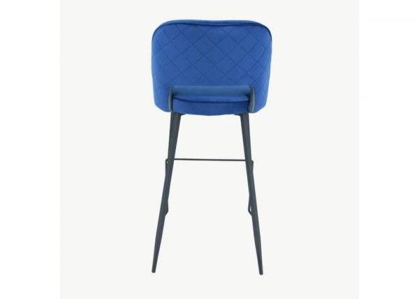 Sutton Blue Bar Stool by Balmoral Back