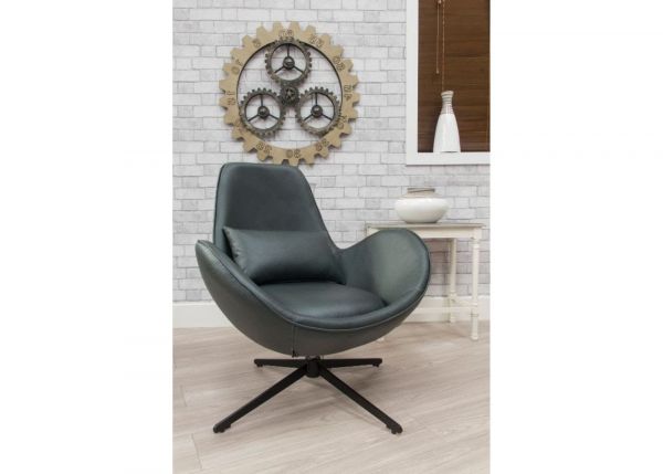 Swirl Swivel Chair Range by Sofahouse Green