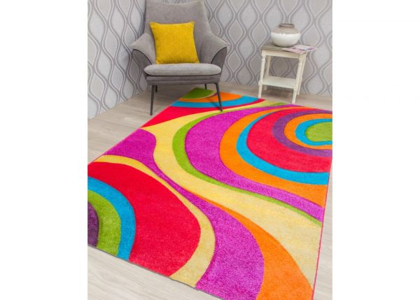 Candy Swirls Rug Range by Home Trends
