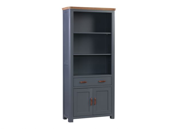 Treviso Midnight Blue High Bookcase by Annaghmore 