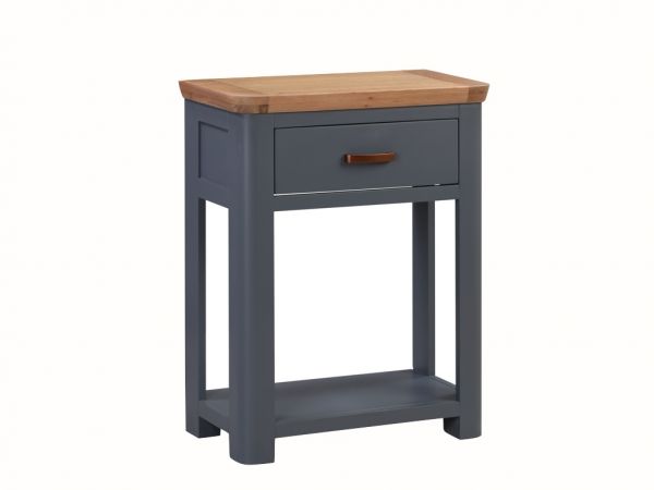Treviso Midnight Blue Painted Small Console Table by Annaghmore