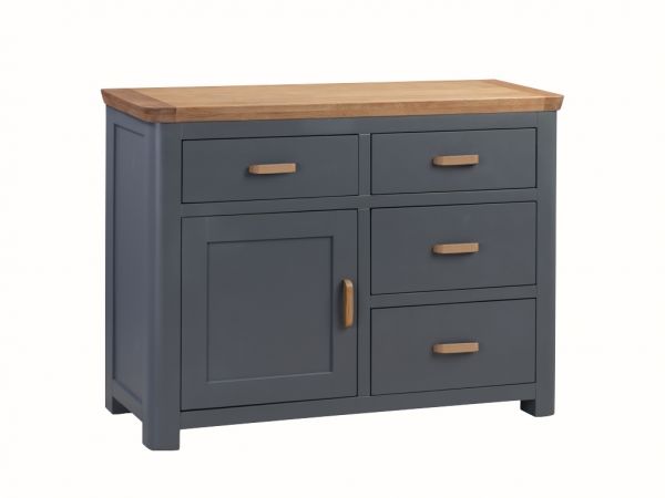 Treviso Small Sideboard in Midnight Blue by Annaghmore