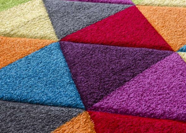 Candy Triangles Rug Range by Home Trends