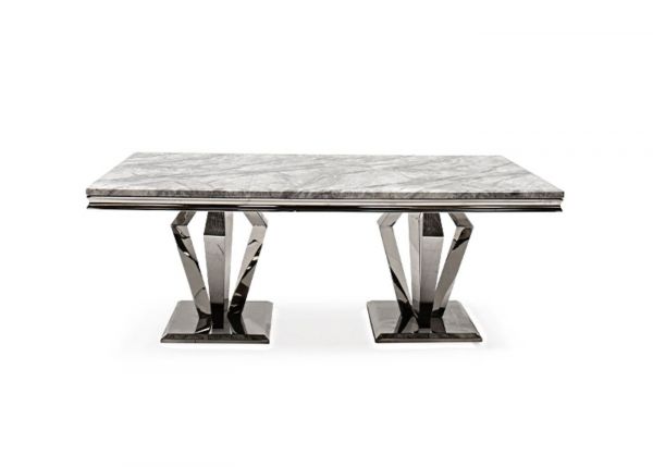 Arturo 1.8m Grey Rectangular Dining Table by Vida Living