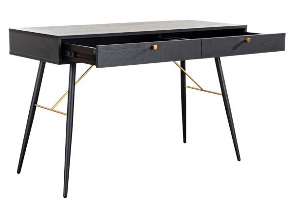 Barcelona Black & Copper 1.2m Console Desk by Vida Living