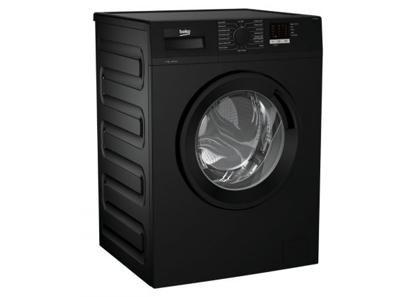 Beko WTL74051B 7kg 1400rpm Free-Standing Washing Machine-Black