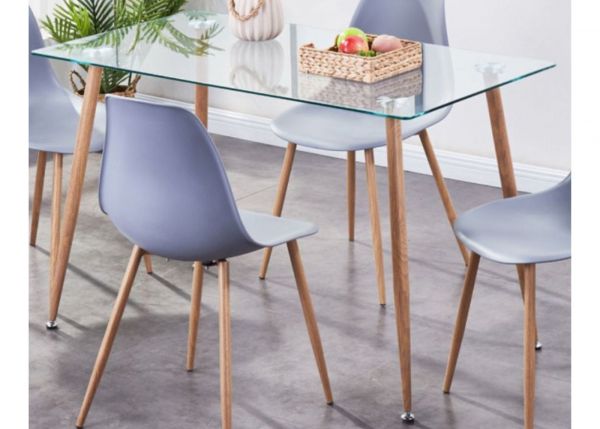 Milana Dining Range in Grey by Annaghmore