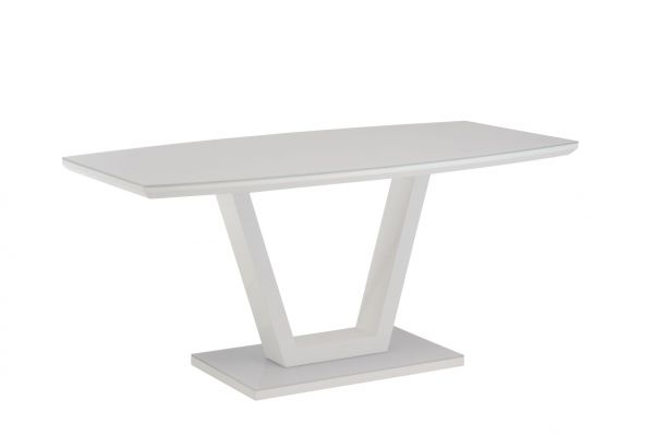 Venosa 1.6m White Dining Table 