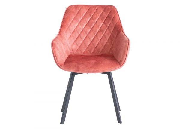 Villa Swivel Dining Chair in Pink