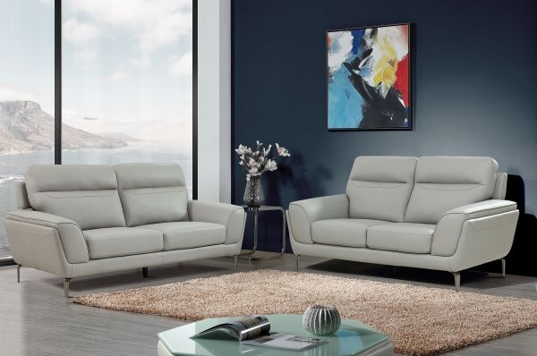 Vitalia 3 Seater Sofa in Grey by Vida Living
