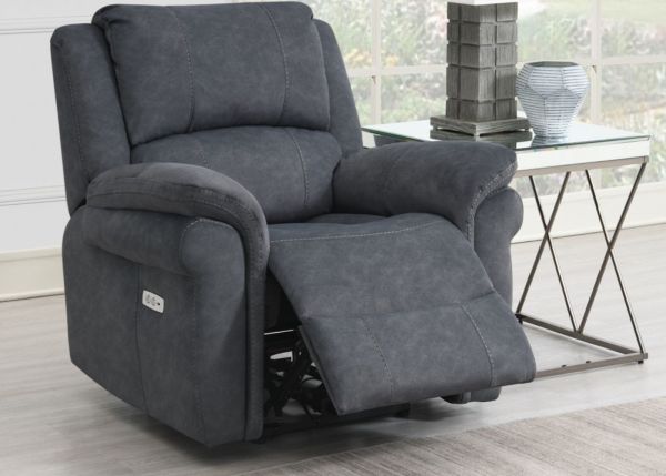 Wentworth Grey Electric Reclining 1 Seater
